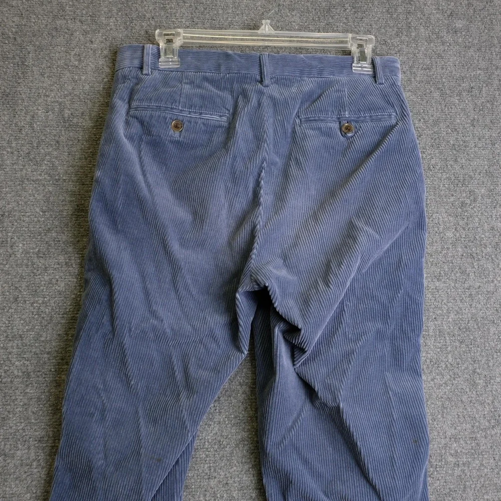 Polo Ralph Lauren Pants Mens 30x30 Blue Corduroy Polo Golf Stretch Straight Leg